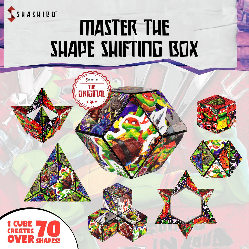 Shashibo sensory gift promotes focus through hands-on play.