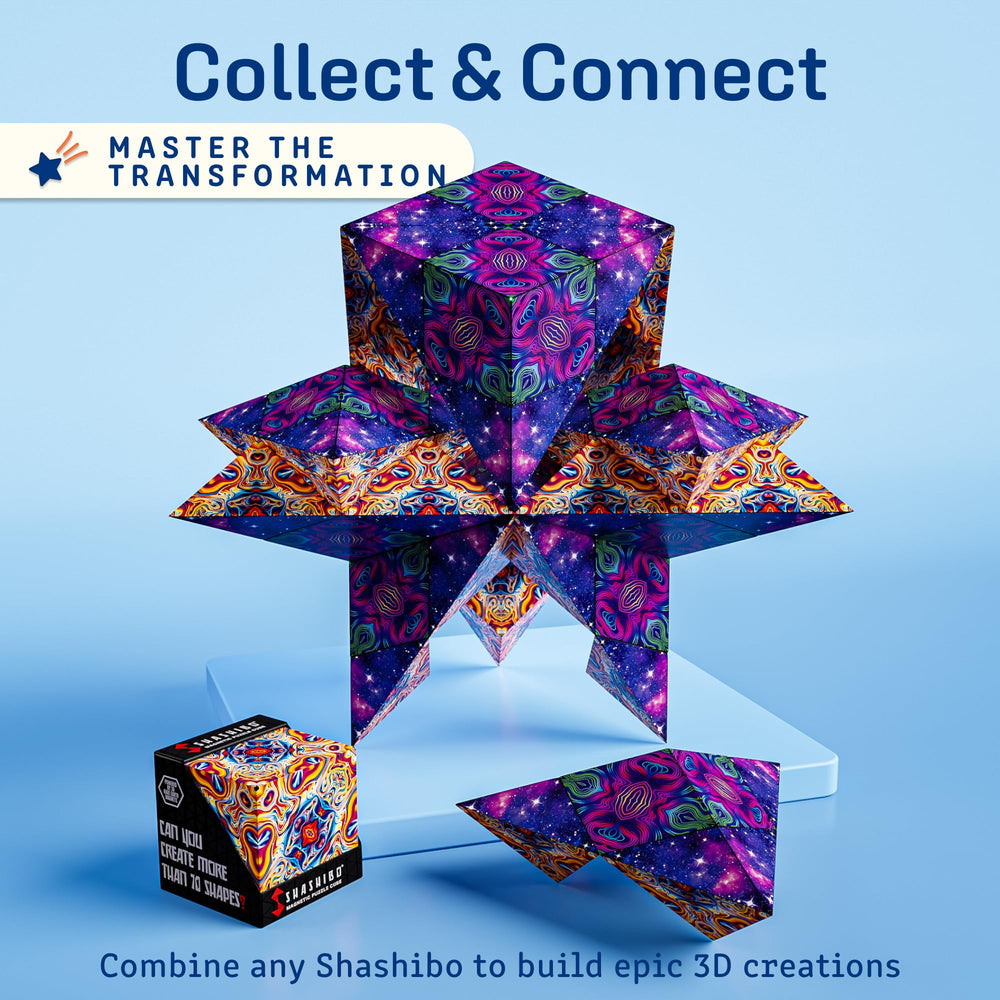 Shashibo sensory toy supports focus and calm exploration during breaks.