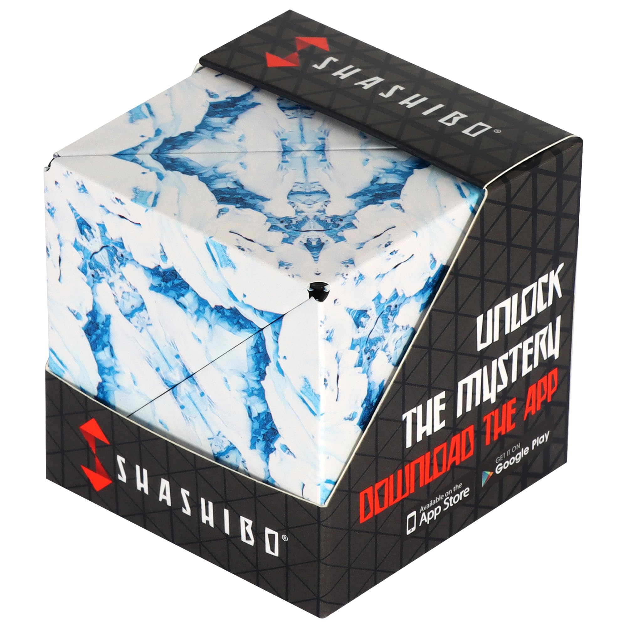 Shashibo shape shifting box folding into multiple forms for creative play