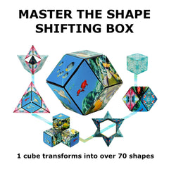Shashibo Undersea compact travel toy fits in small bags