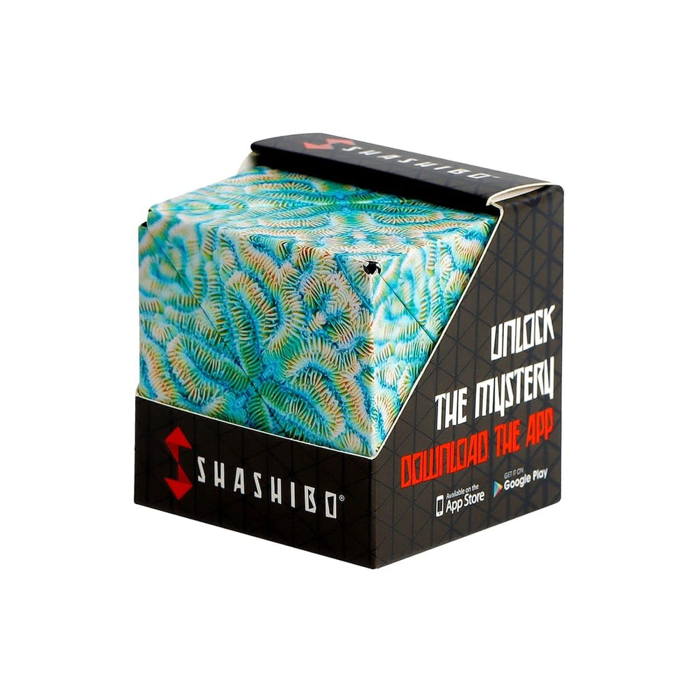 Shashibo Undersea shape shifting box morphs into multiple shapes for focus