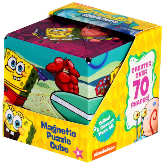 Shashibo underwater buddies front view, highlighting tactile exploration and focus with the Beach Buddies edition.