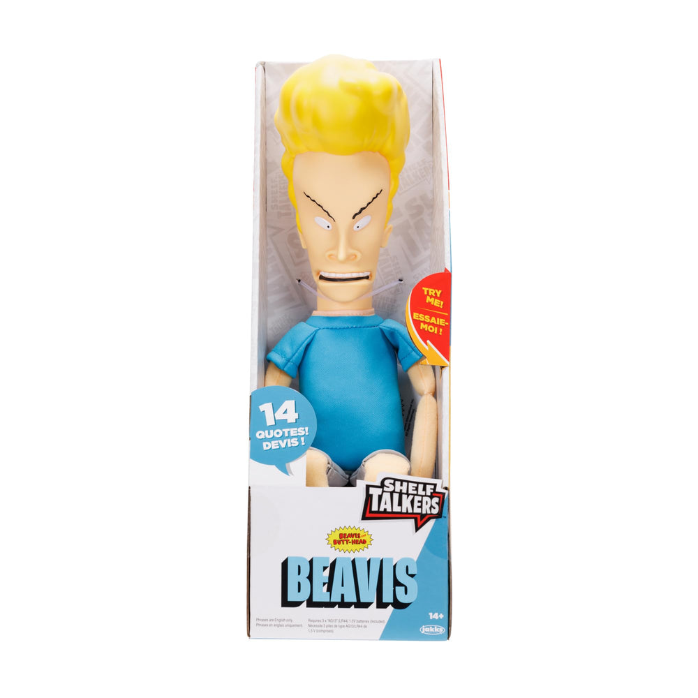 Shelf Talkers Beavis gift-ready packaging appeals to fans year-round.