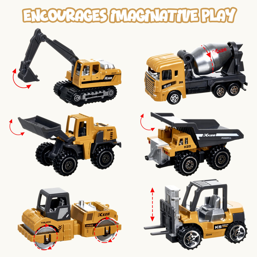 Shellvcase dump truck toy for pretend loading and transport