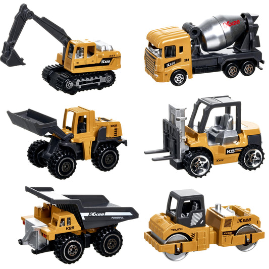 Shellvcase mixer truck toy with rotating joints for imaginative play