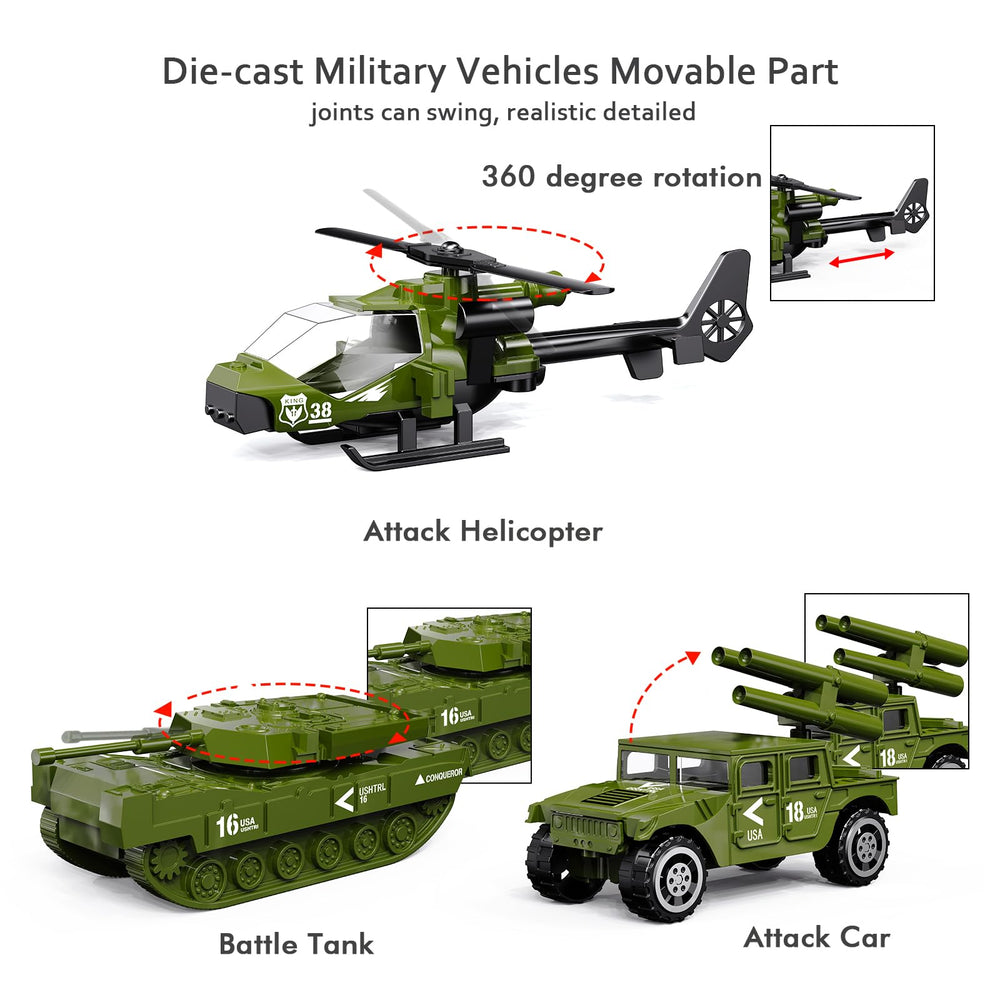 Shellvcase diecast army panzer top view highlighting durable finish