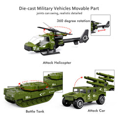 Shellvcase diecast army panzer top view highlighting durable finish