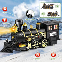 Shemira Christmas Train cargo vehicle for colorful seasonal cargo scenes