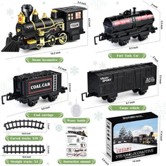 Shemira Christmas Train passenger carriage invites kids to ride along