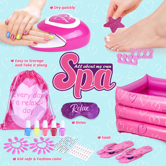 Shemira gift set nail art studio with vibrant polishes for creative nails