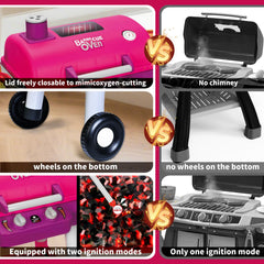 Shemira Kids Grill Playset easy, tool-free assembly for quick play setup.