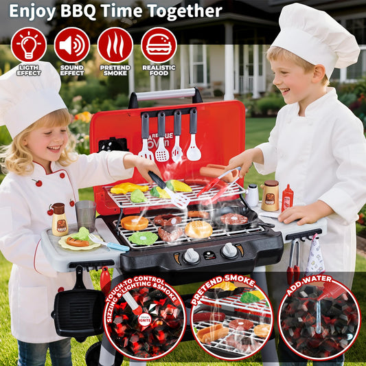 Shemira kitchen playset includes 35 accessories for imaginative meals