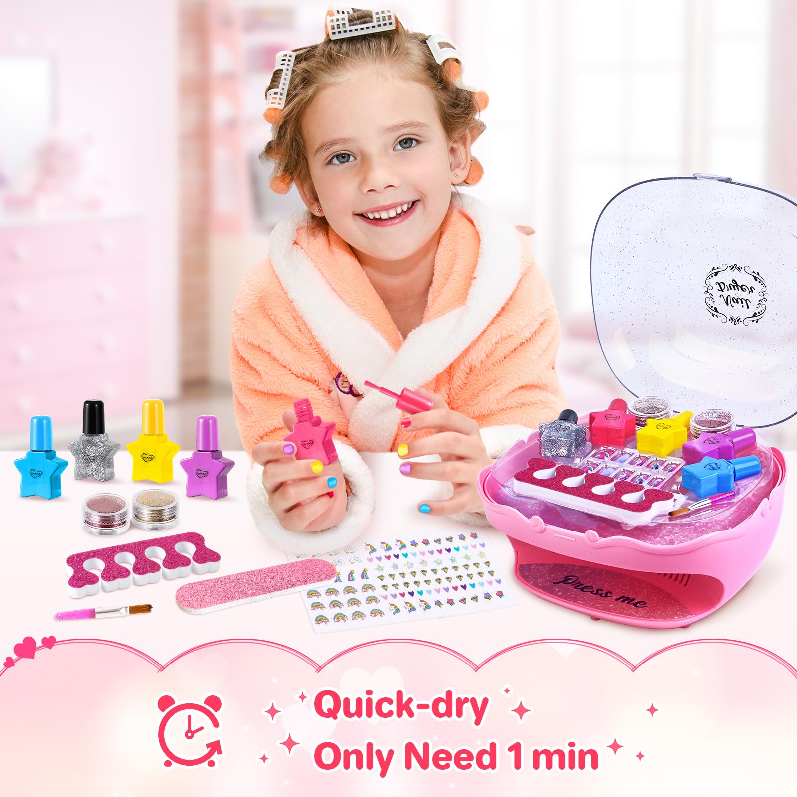 Shemira pedicure-toe-separator supports comfortable DIY nail sessions.