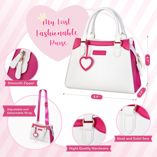 Shemira Play Purse with zipper closure for easy access during play