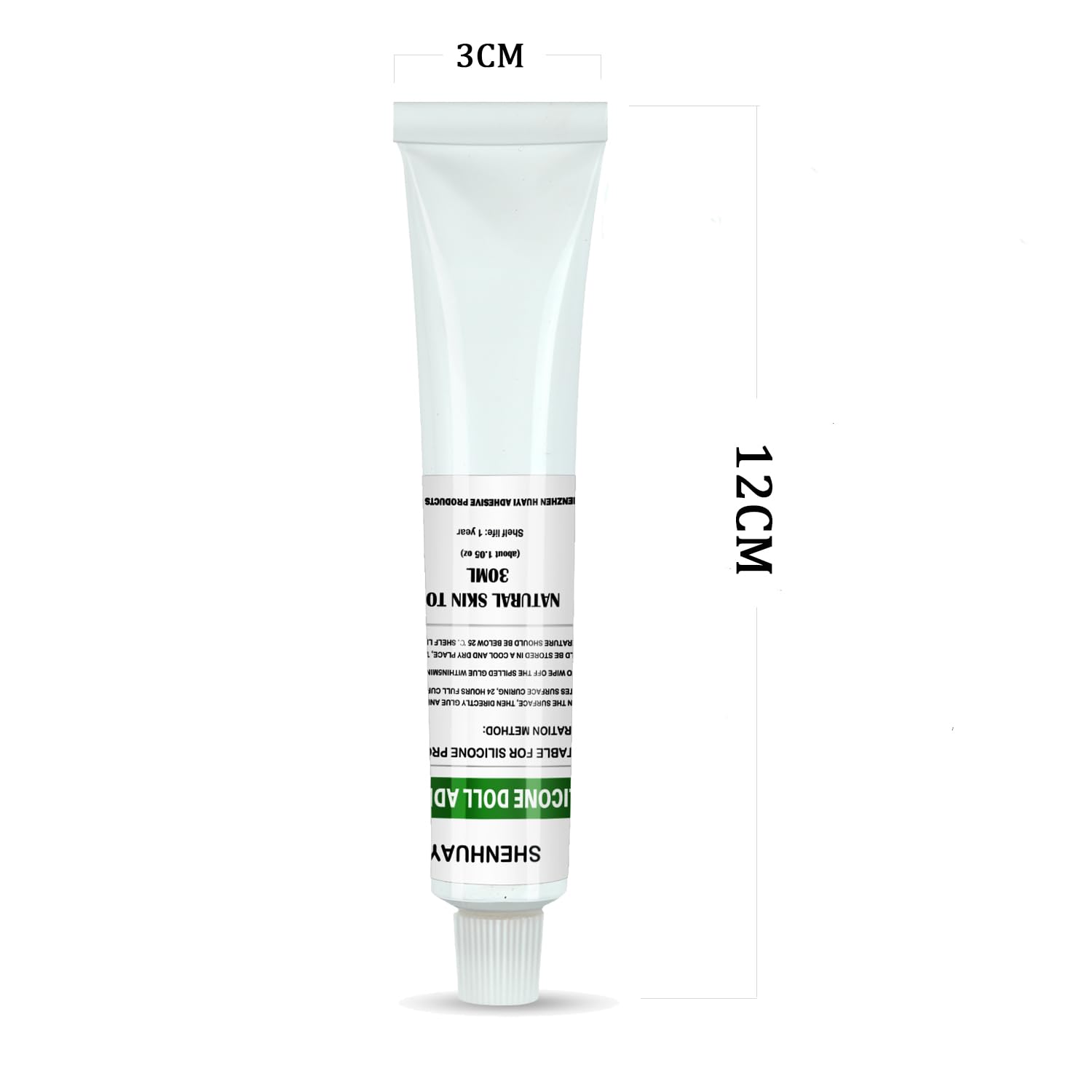 SHENHUAYI compatibility note clarifies silicone suitability and TPE caution