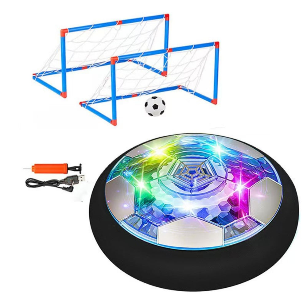 SHENSE Hover Soccer Ball floating during play for indoor fun