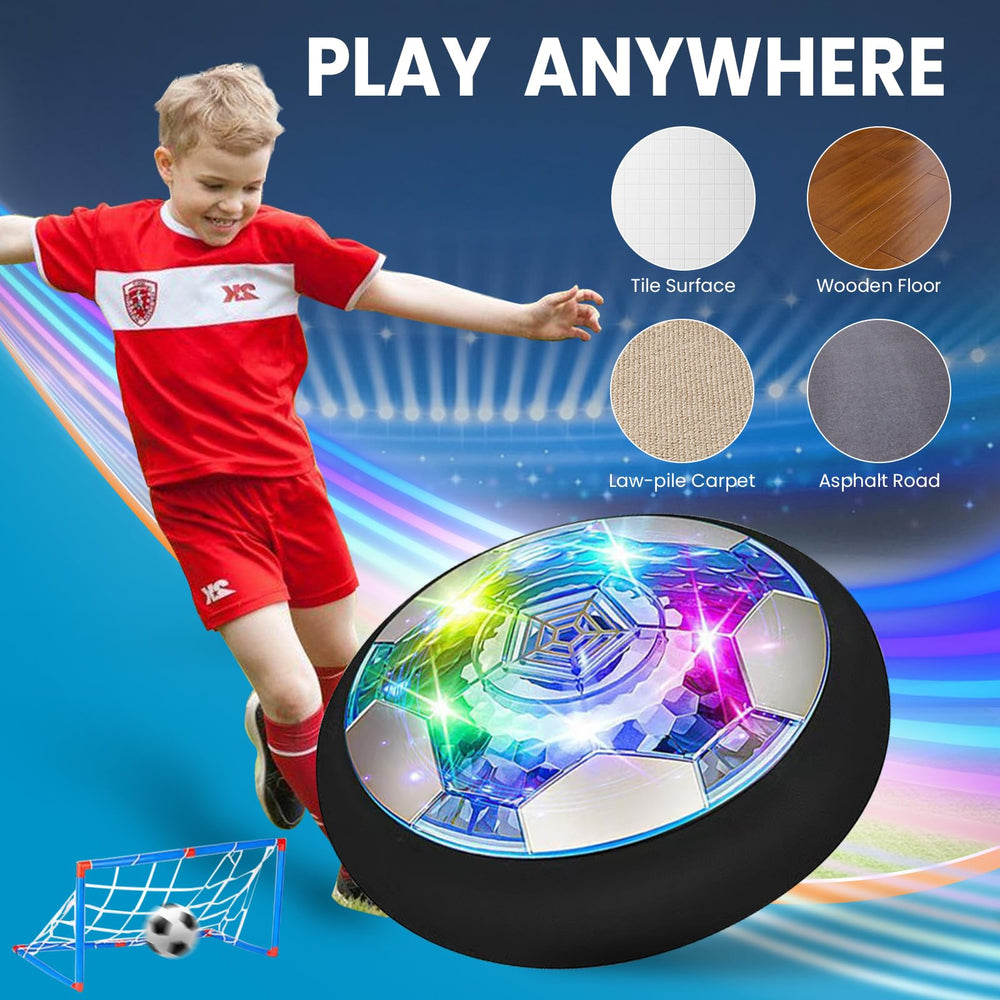 SHENSE Hover Soccer Ball foam bumpers protect furniture during energetic games