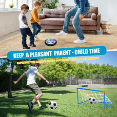 SHENSE Hover Soccer Ball LED lights create a dazzling play display