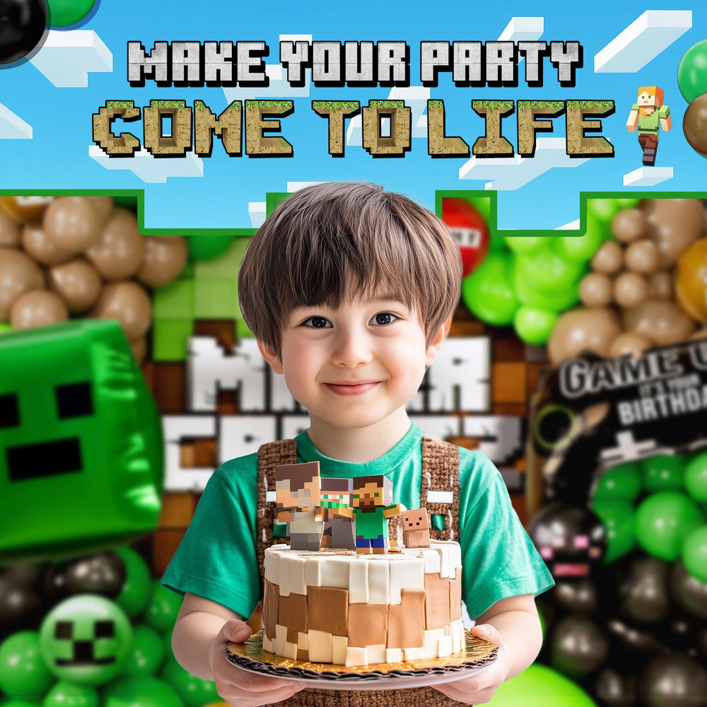 SHERYL DECOR 100 pixel balloons pack for creative party setups.