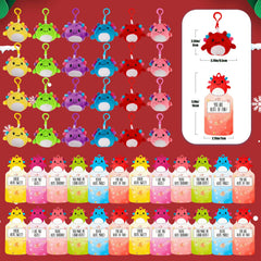 Shestal axolotl plush keychain green for playful gear clips.