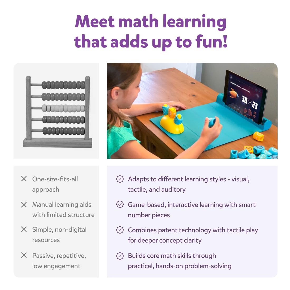 Shifu Plugo Count operators and digits set for arithmetic practice