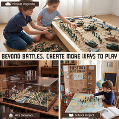 Shindel army set brings party fun and classroom creativity to life.