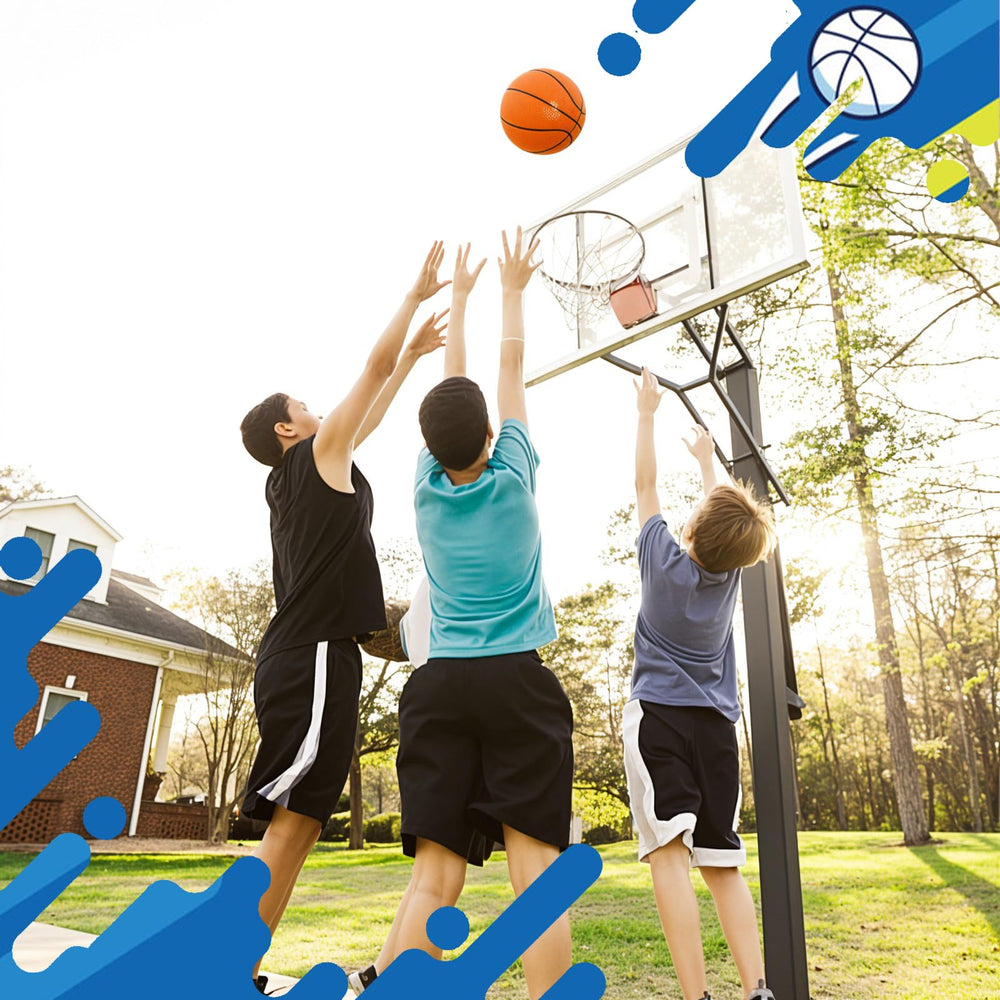 Shindel mini basketballs use soft, durable rubber for safe toddler play.