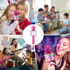 ShinePick dual-use mic enables singing and selfie moments during gatherings.