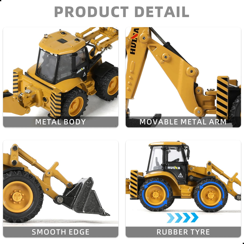 SHINESIGNAL 360-degree arm excavator enables lifelike movement during pretend construction.