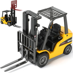 SHINESIGNAL Liftable Forklift Toy arm detail offers realistic pretend play