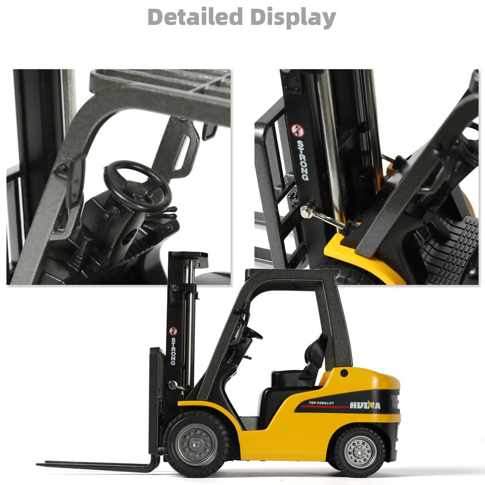 SHINESIGNAL Liftable Forklift Toy pivoting arm for dynamic posing