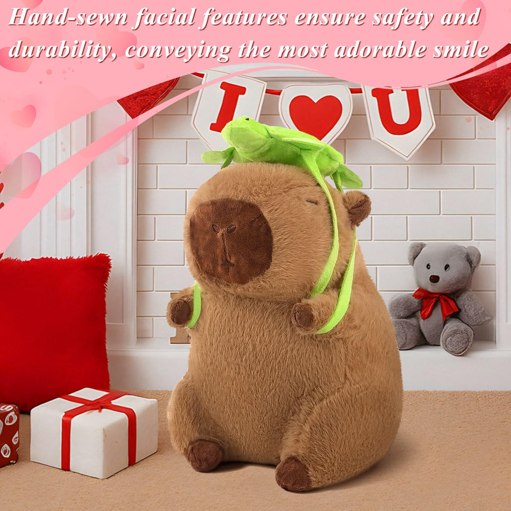 Gift-ready SHINUOER capybara plush, ideal for birthdays and holidays