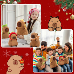 SHINUOER capybara plush inspires wildlife love in kids and teens.