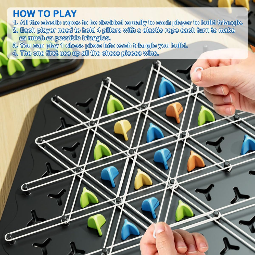 SHINXIN Elastic bands highlight versatile construction for fast triangle builds