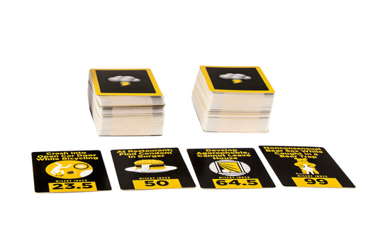 Players rank each scenario using the Misery Index in a lively game