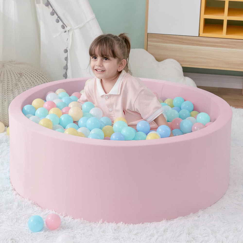 SHJADE ball pit measures 35.4 by 11.8 inches for versatile spaces