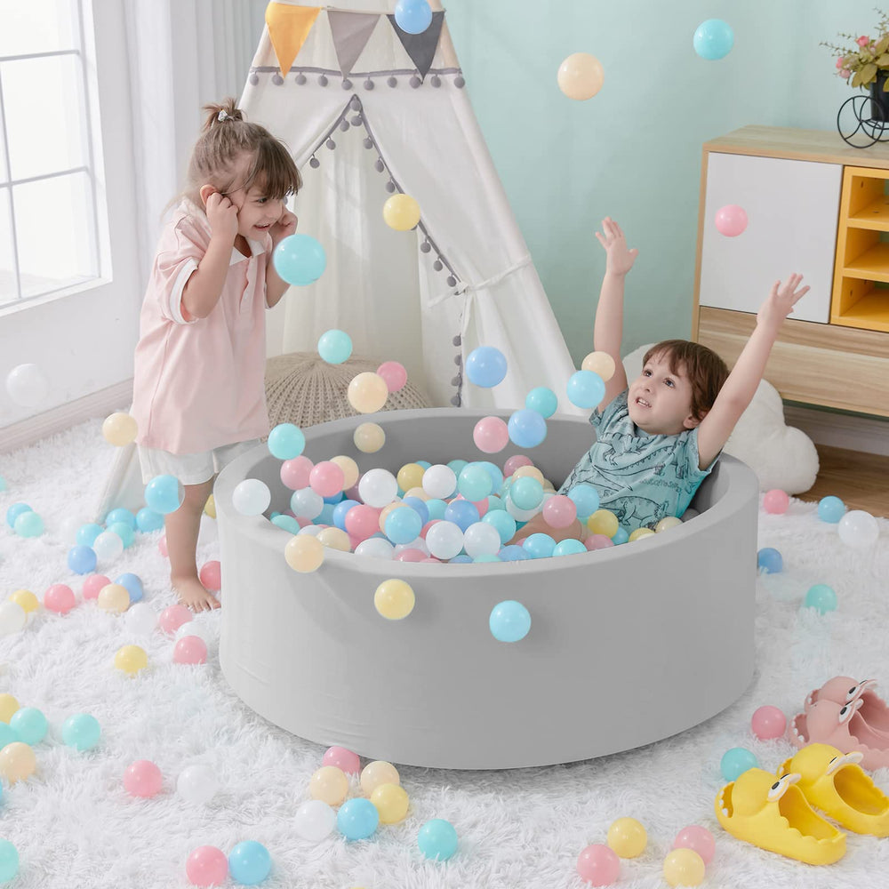 SHJADE round ball pit gradually regains its shape for optimal play space.