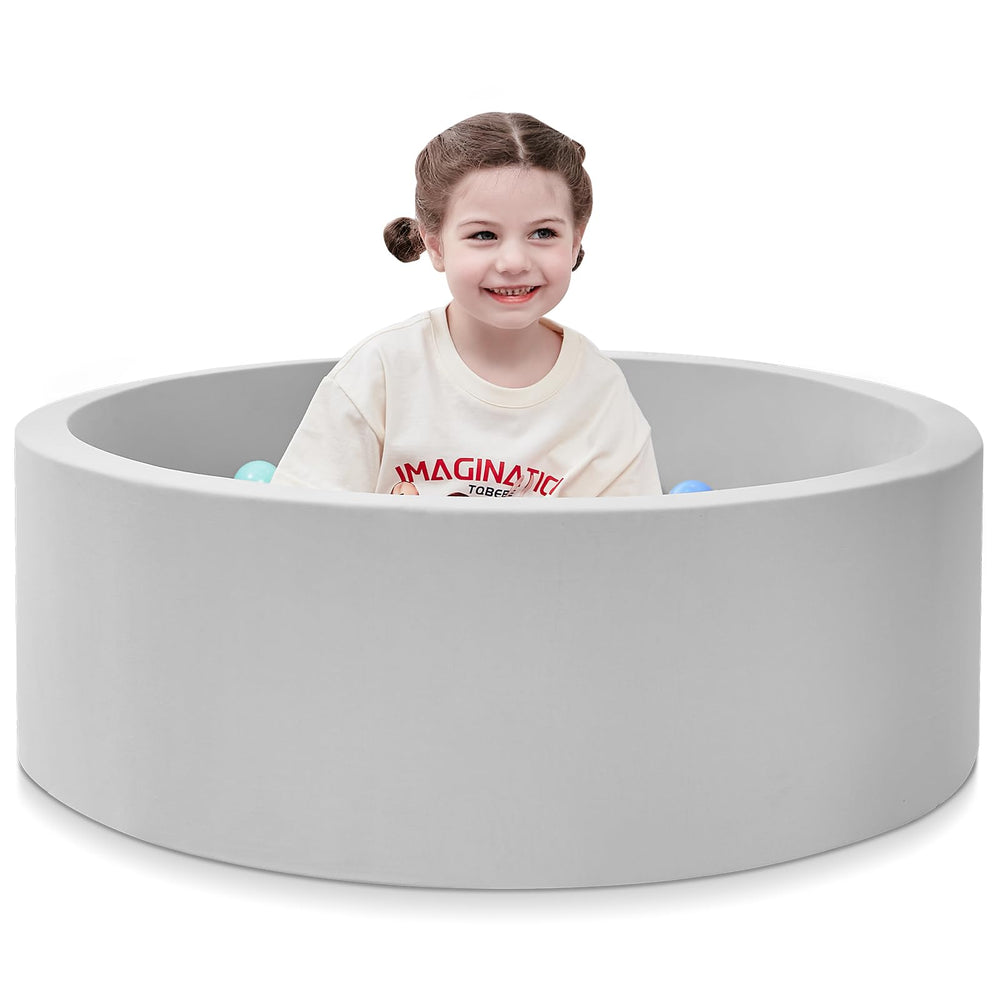 SHJADE foam ball pit cover showing easy-clean design for safe indoor play.