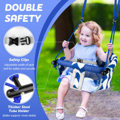 Shker Swing blister-free rope design reduces friction for smooth swinging.