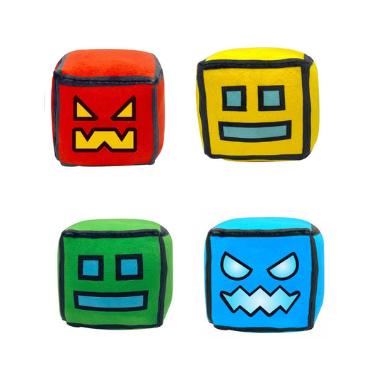Shopular 4.7-inch cube plush toy, soft and collectible for gifting and display