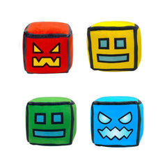 Shopular 4.7-inch cube plush toy, soft and collectible for gifting and display