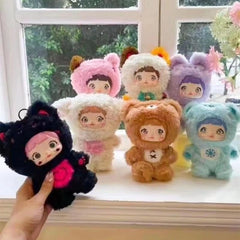 Shopular Nommi plush keychain with ID card for collectors.