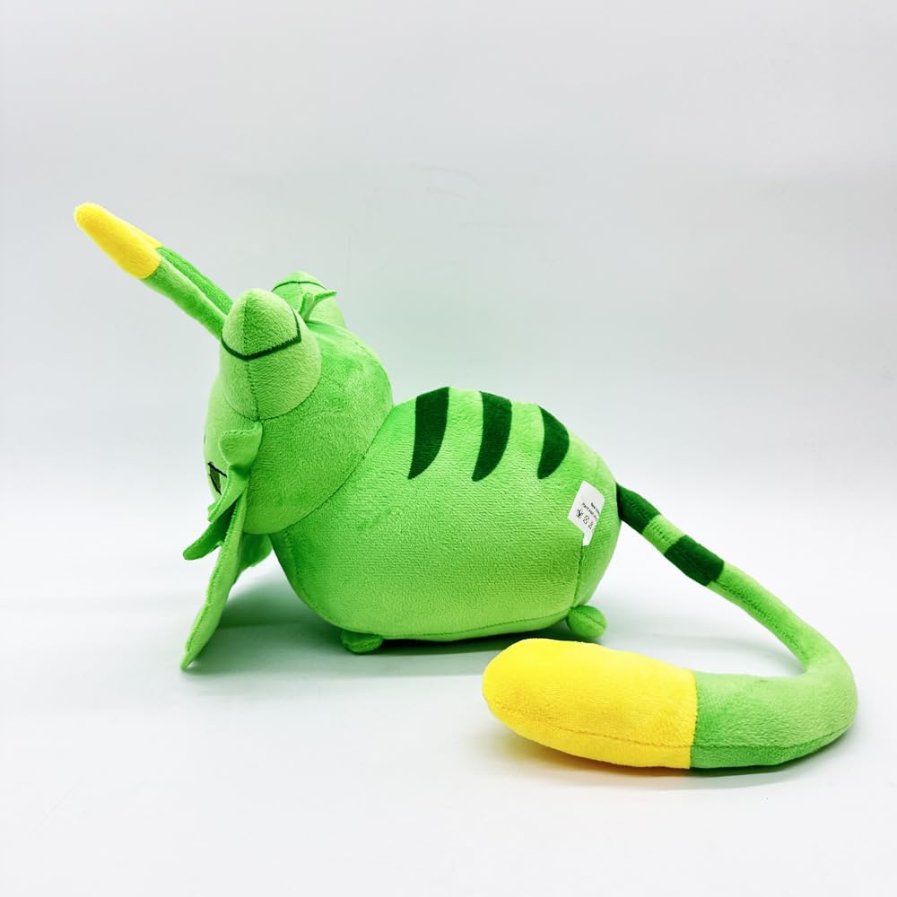 Cosplay-ready Regretavator plush as a desk companion for fans