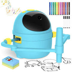 Shovira Drawing Robot with card-sensing camera guides instant drawings for kids.