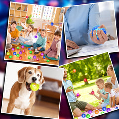 SHQDD dog-friendly glow ball invites pets to chase with luminous visibility.
