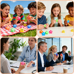 SHQDD easy-grip-hand-fit-star-stress-ball ideal for quick stress relief anywhere.