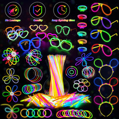 SHQDD LED headbands light up outfits and group photos at events.