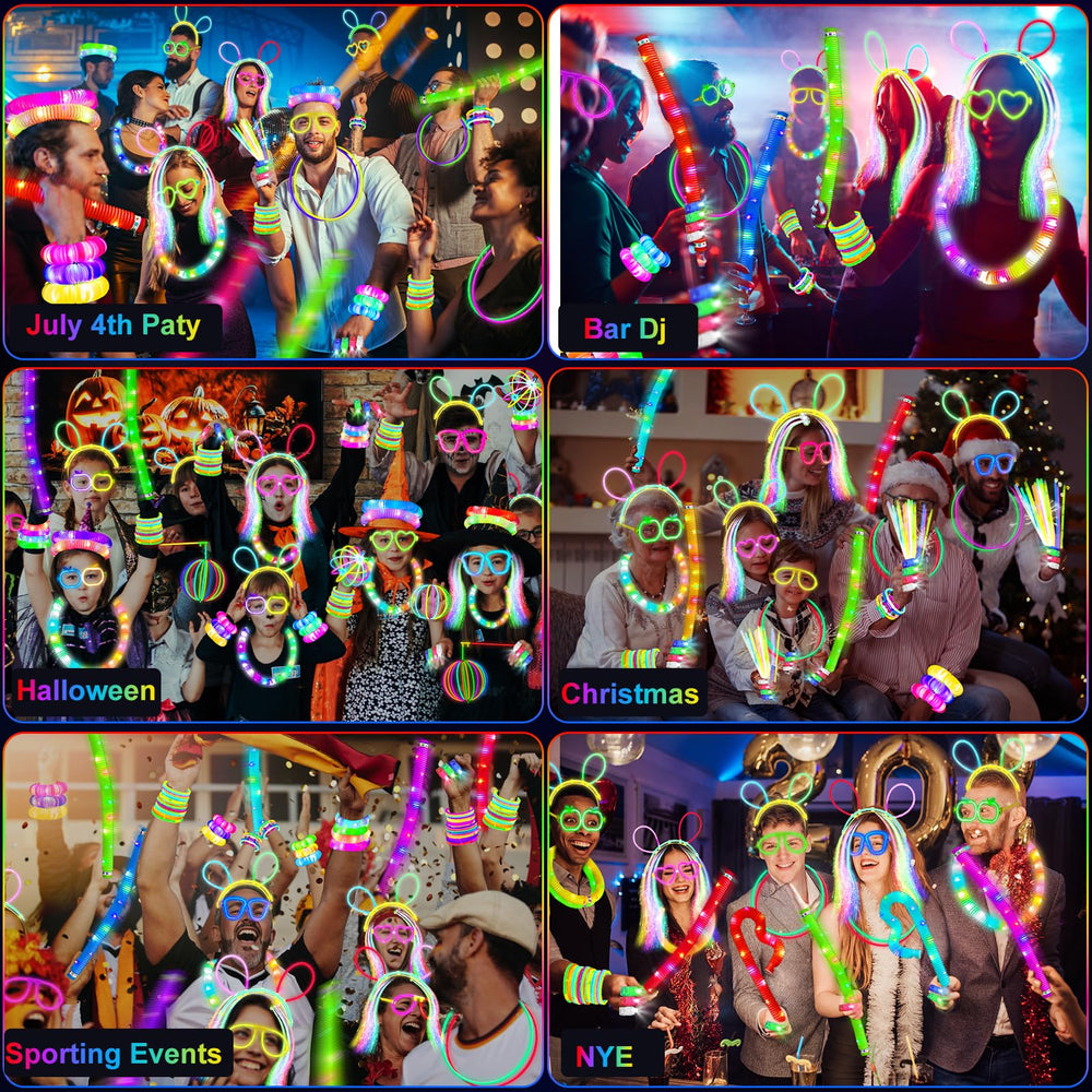 SHQDD love glasses ideal for playful photo moments and themed parties.