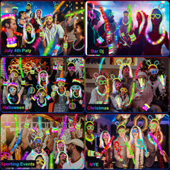 SHQDD love glasses ideal for playful photo moments and themed parties.