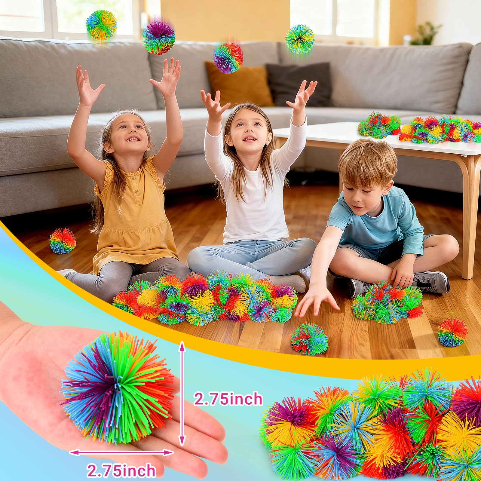SHQDD outdoor indoor play sensory toy promotes active, screen-free fun